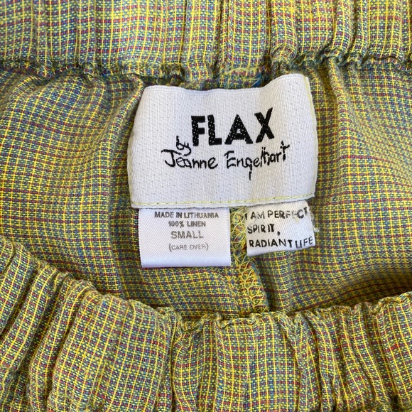 Flax by Jeanne Engelhart Linen Pants Size S - Picture 3 of 8
